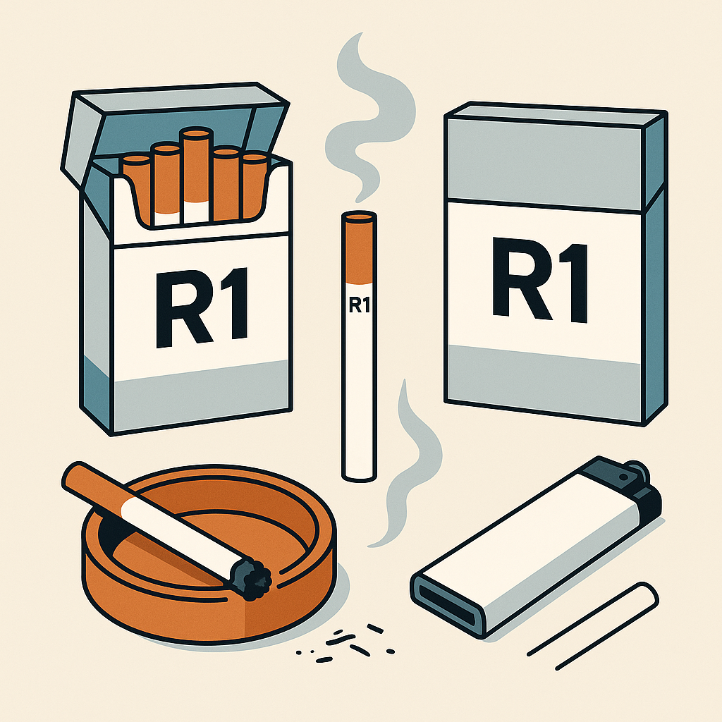 r1 cigarettes